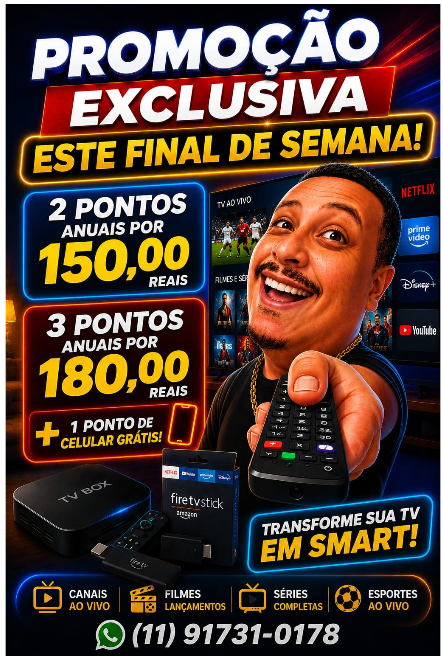 Promoção IPTV